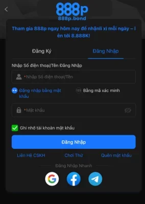 ĐĂNG KÝ 888P